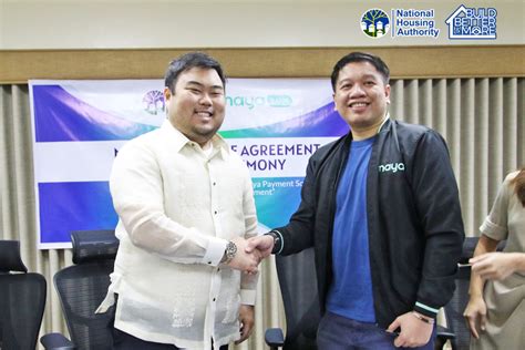 NHA TAPS MAYA FOR BENEFICIARIES’ MONTHLY AMORTIZATION ON.
